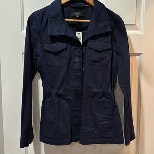Navy Cotton Jacket